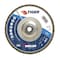 Weiler 7" Tiger DiscFlap Disc, Conical (TY29), 60Z, 5/8"-11 UNC 50544 - alternate 1